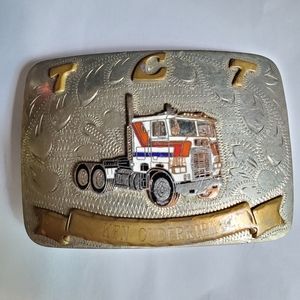 Johnson Held Sterling Silver Belt Buckle Diesel TC